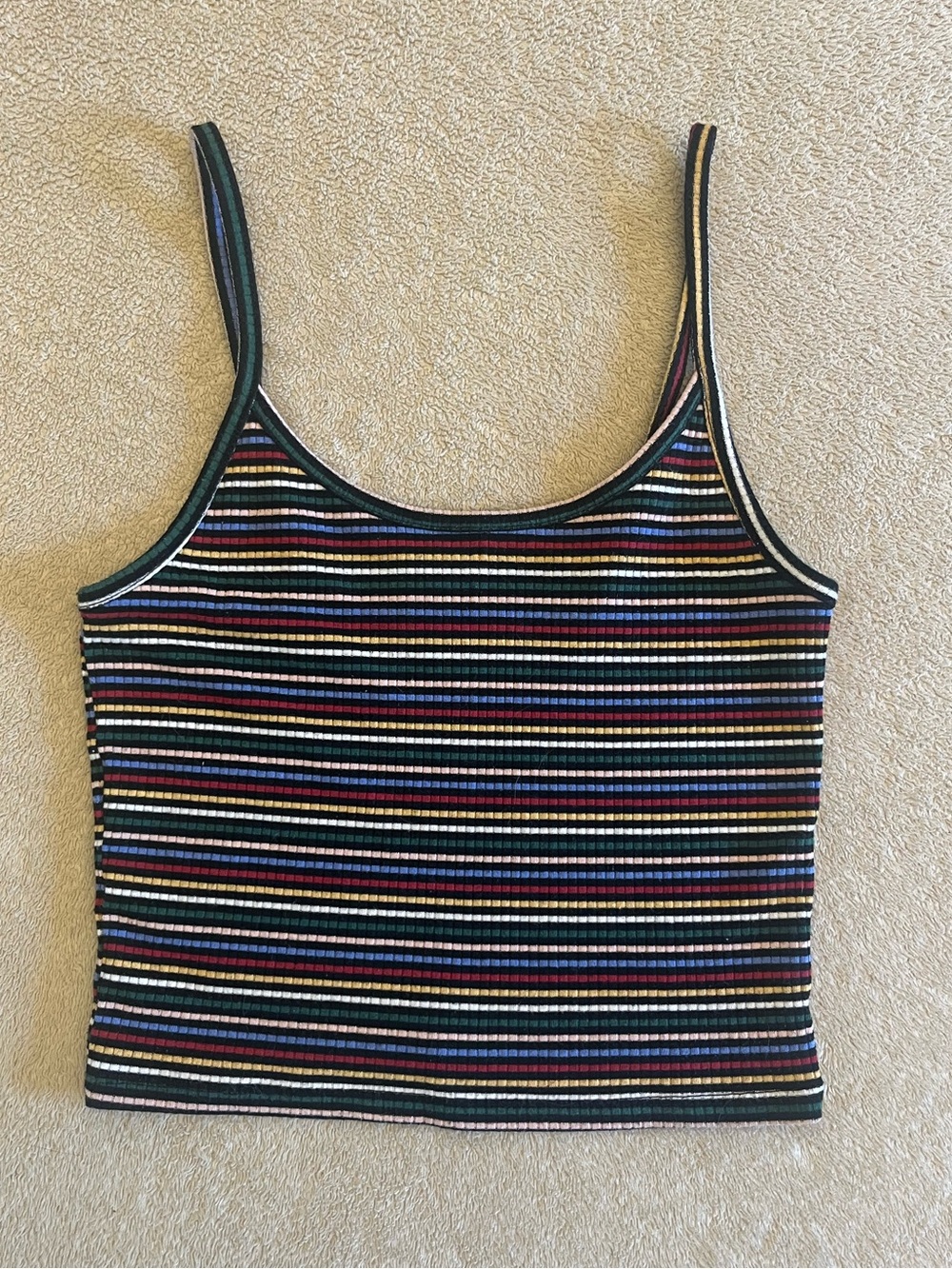 American Eagle stripe tank